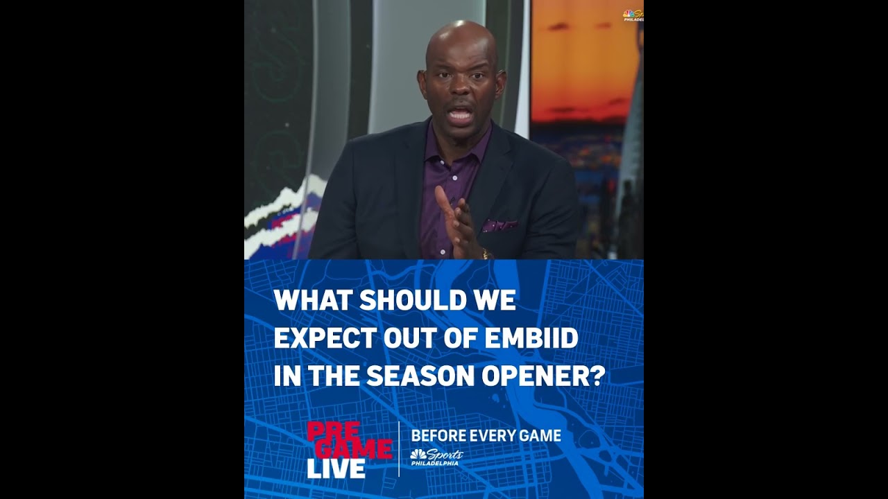 Expectations for Joel Embiid in the Sixers season opener against the Celtics