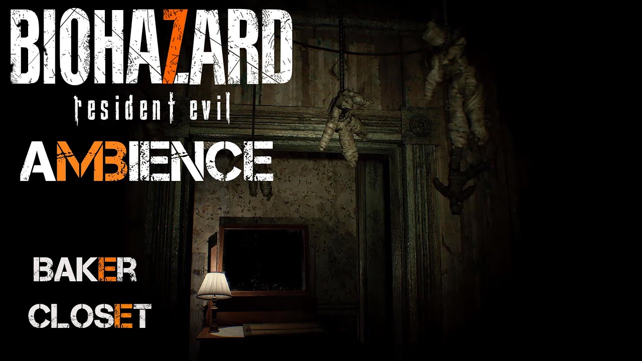 Resident Evil 7 | Time to Hide in a Cupboard | Wind & Creaks Ambience | The Baker House | 8 Hours