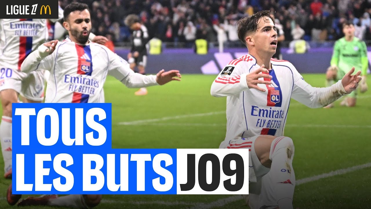 TOUS LES BUTS de la 9&egrave;me journ&eacute;e | Ligue 1 McDonald's 25/26