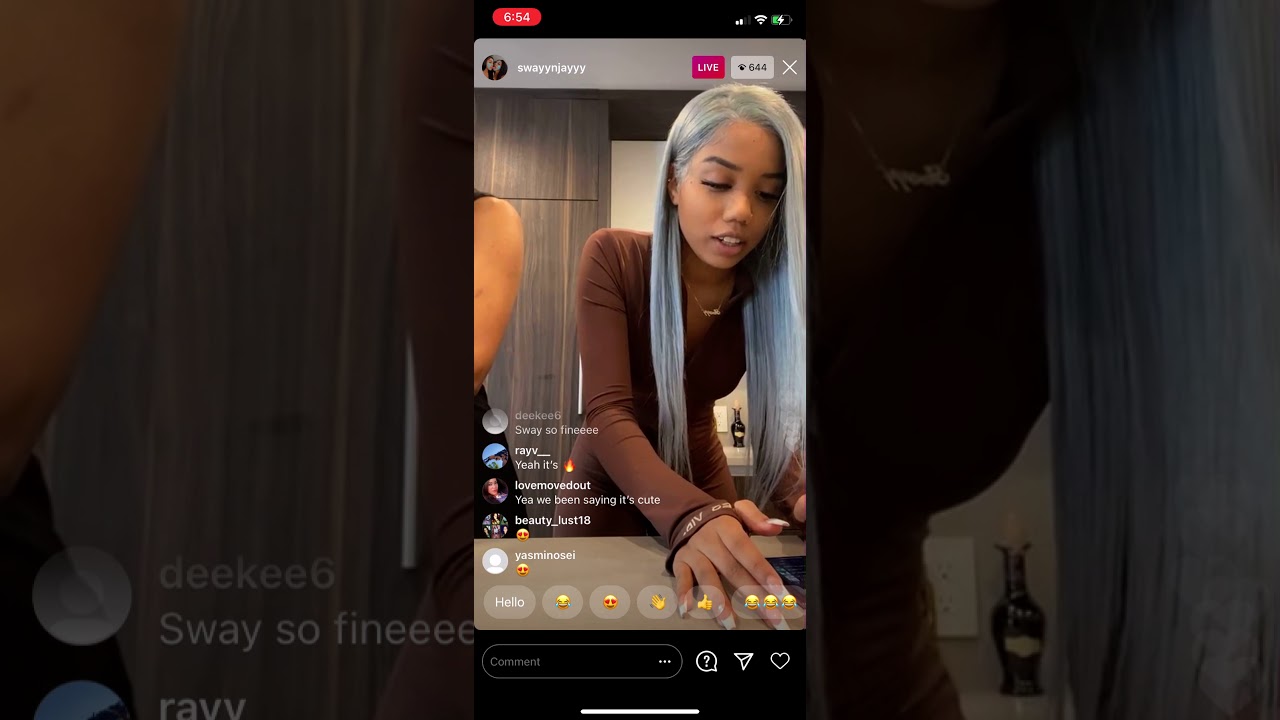 SwayynJayyy On IG Live [11/20/20]  (Lives By Desiree)
