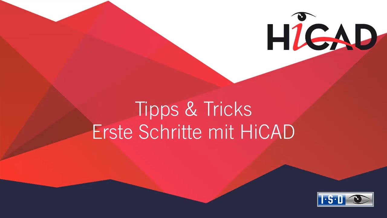 Erste Schritte mit HiCAD