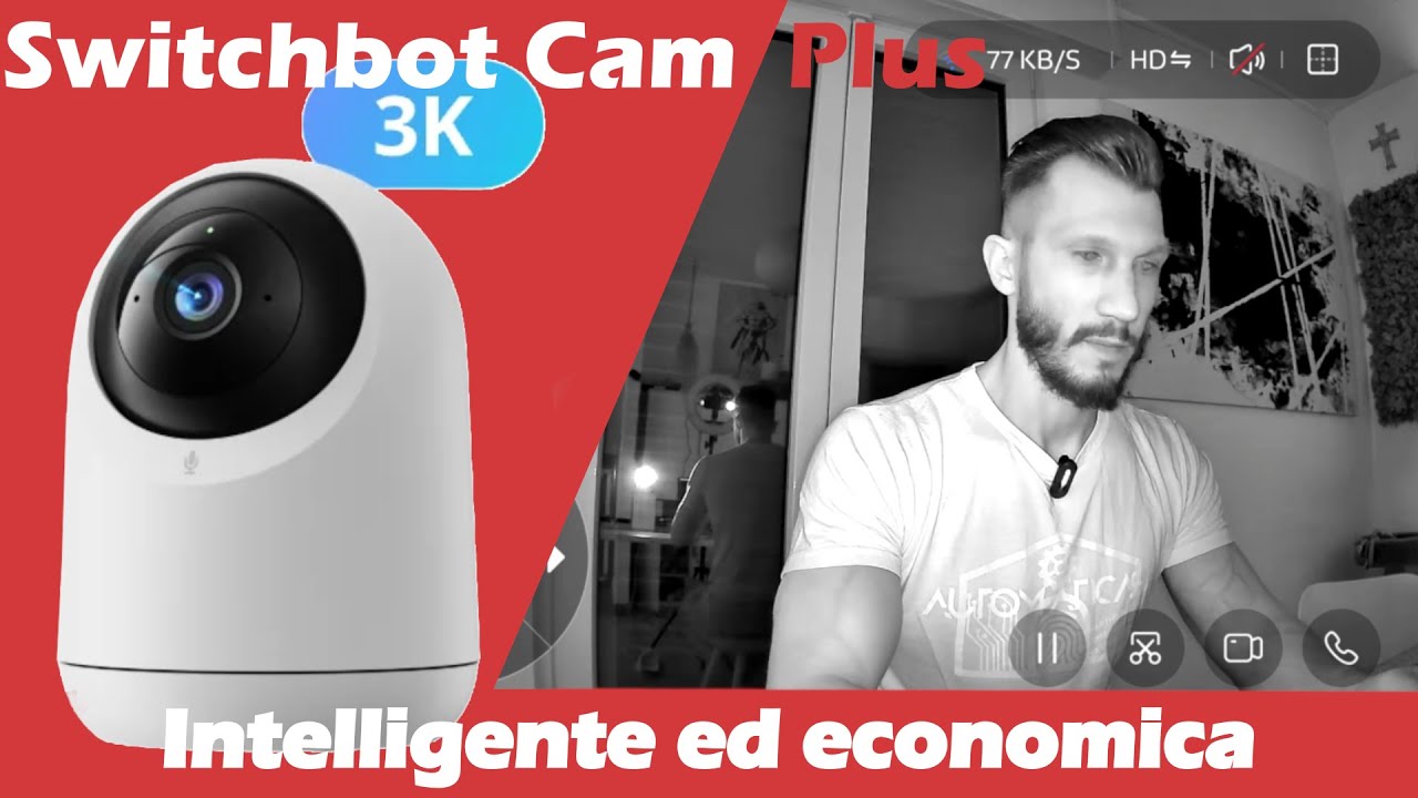 Cam 3K Plus di Switchbot: Funzionalità Intelligenti e Rapporto Qualità-Prezzo Imbattibile!