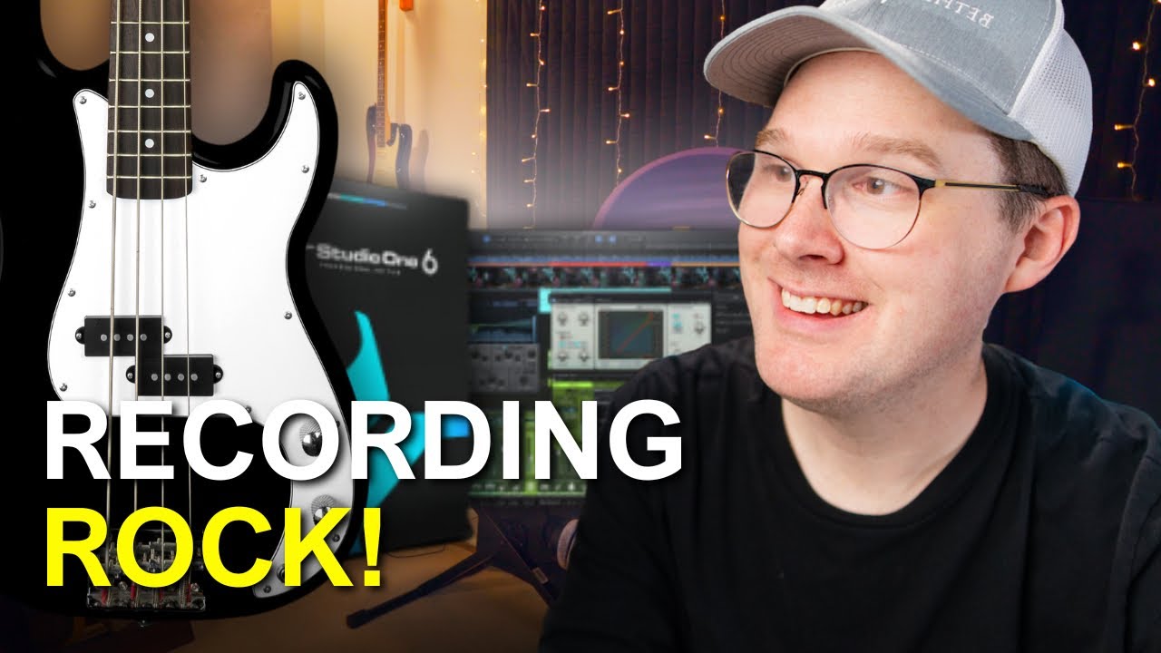 How to Record & Mix a ROCK Song with Studio One