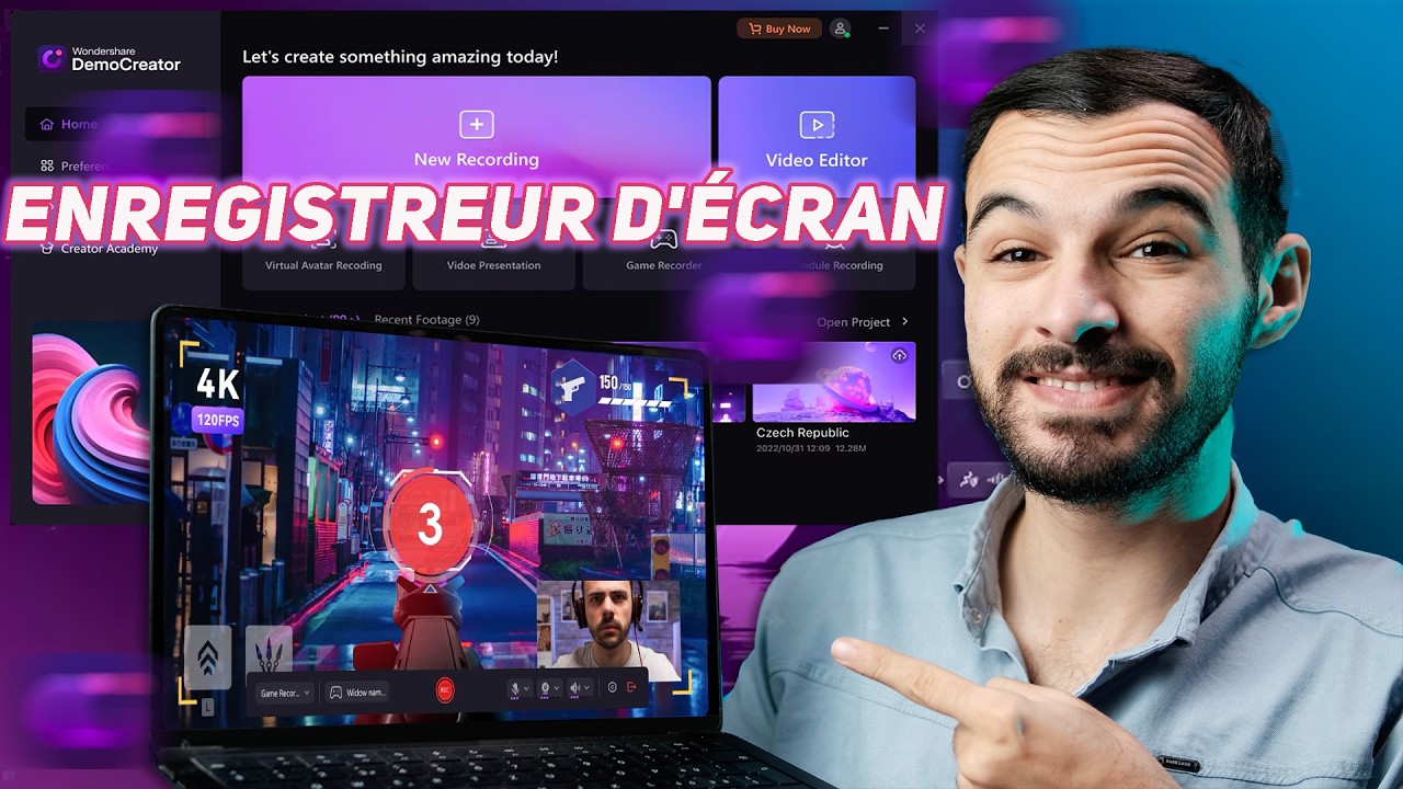 Le meilleur enregistreur d'écran avec une édition IA