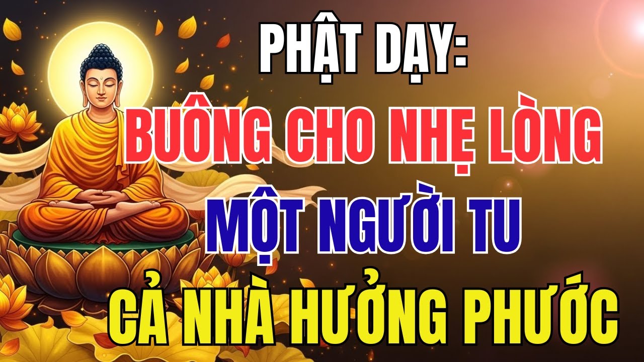Phật Dạy: Buông Cho Nhẹ Lòng – Một Người Tu, Cả Nhà Hưởng Phước