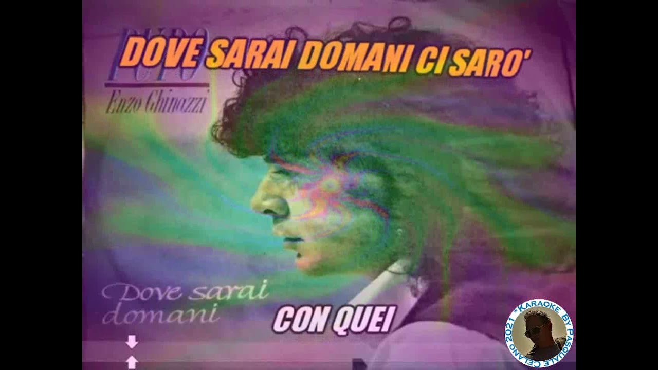 Pupo   Dove sarai domani KARAOKE FAIR USE