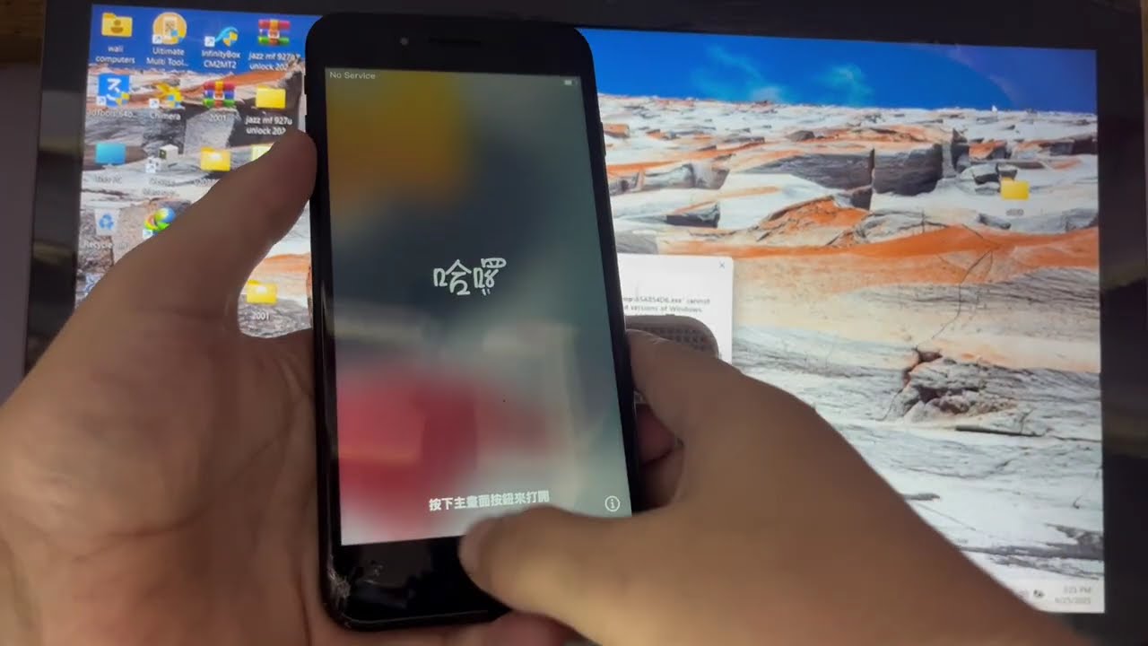 Iphone 7 plus hello screen bypass new method unlock tool