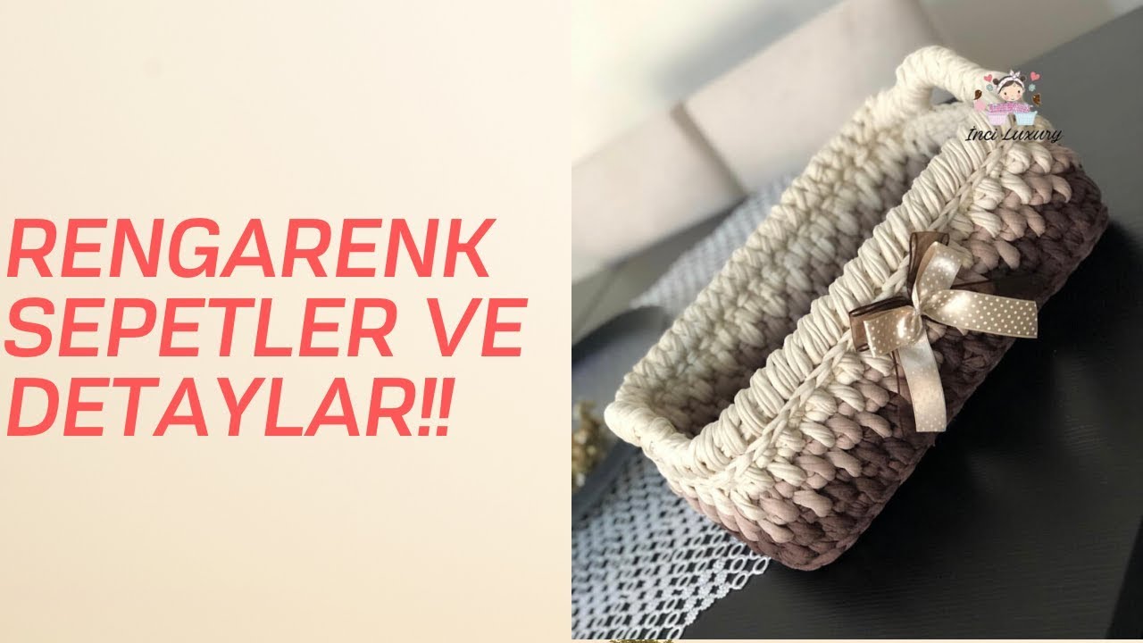 PENYE SEPETLERDE RENK GEÇİŞİ VE DUVAR KISMI YAPIMI!!