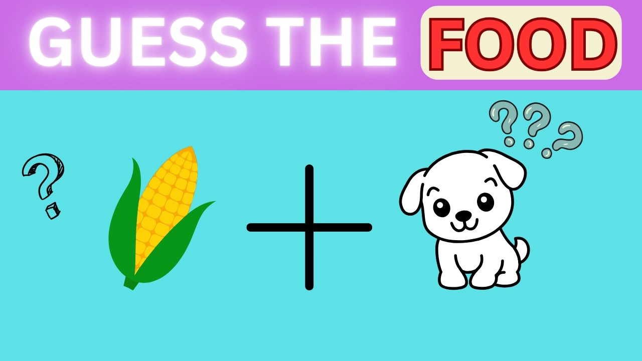 CAN YOU GUESS THEM ALL?🍔🍕