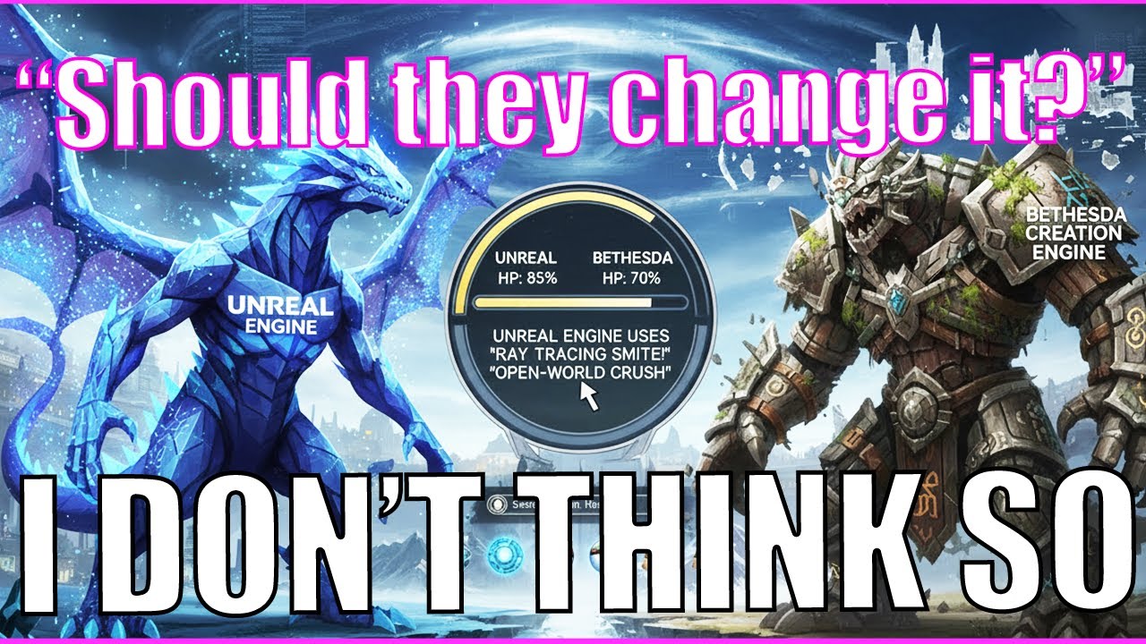 Why Bethesda Should KEEP The Creation Engine #starfield #bethesda #gaming