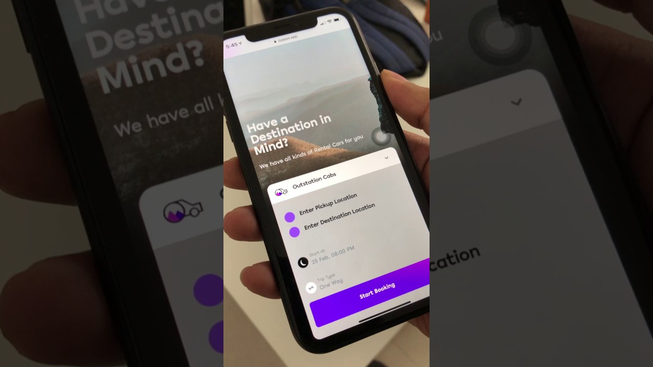 Car Booking App UX design | Zyppys | By Clearcut Design