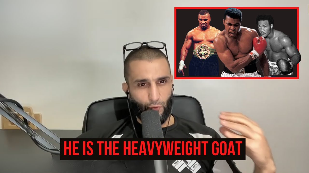 He is the undisputed boxing heavyweight GOAT