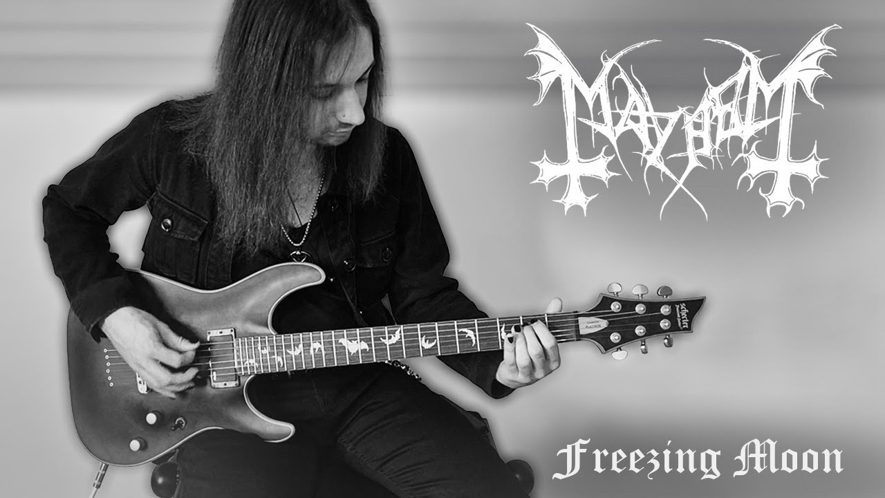 Freezing Moon - Mayhem (guitar cover)