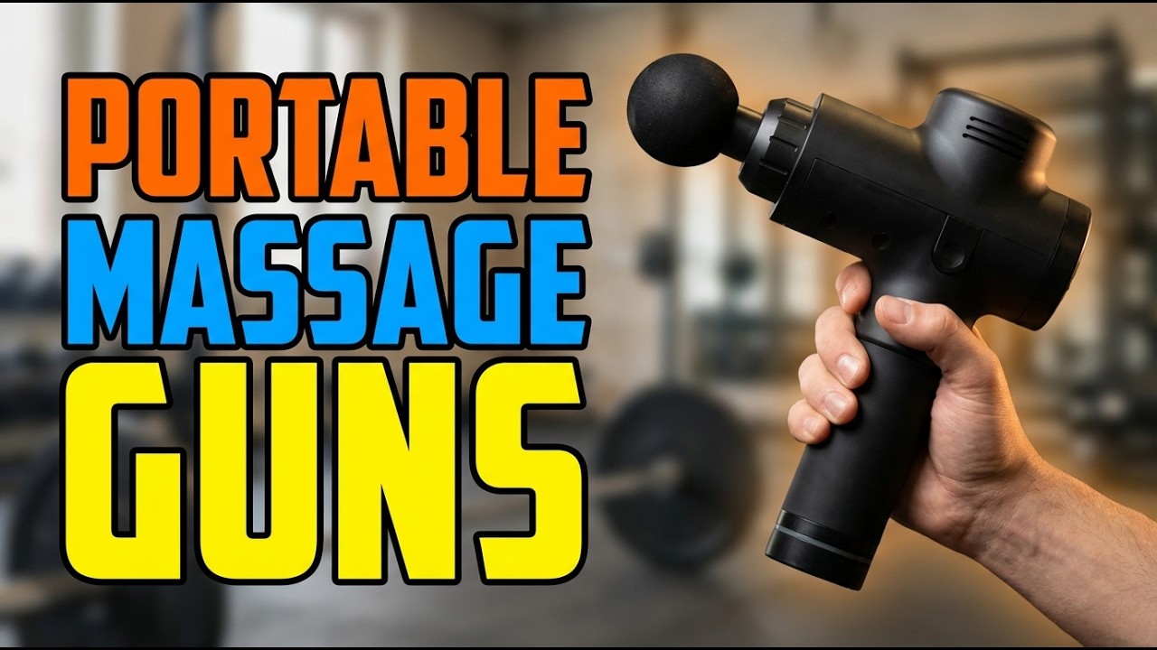 TOP 5 Best Portable Massage Guns 2026
