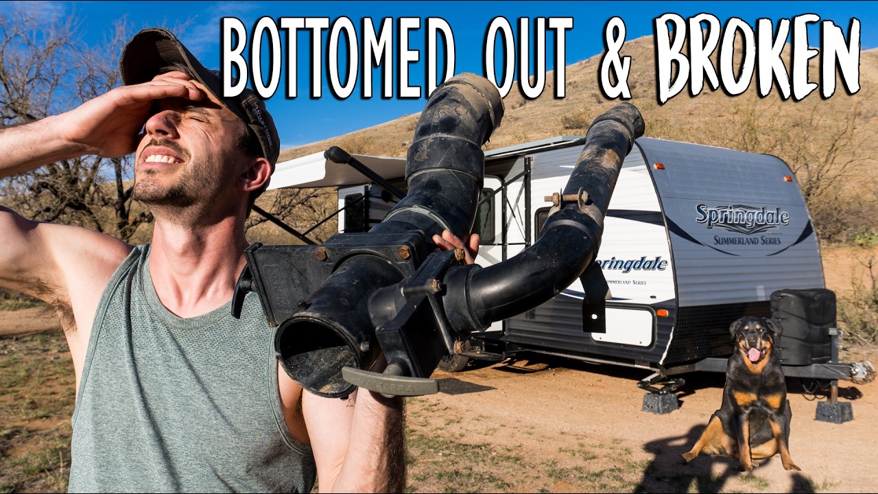 I Broke My RV Reaching This Remote Campsite