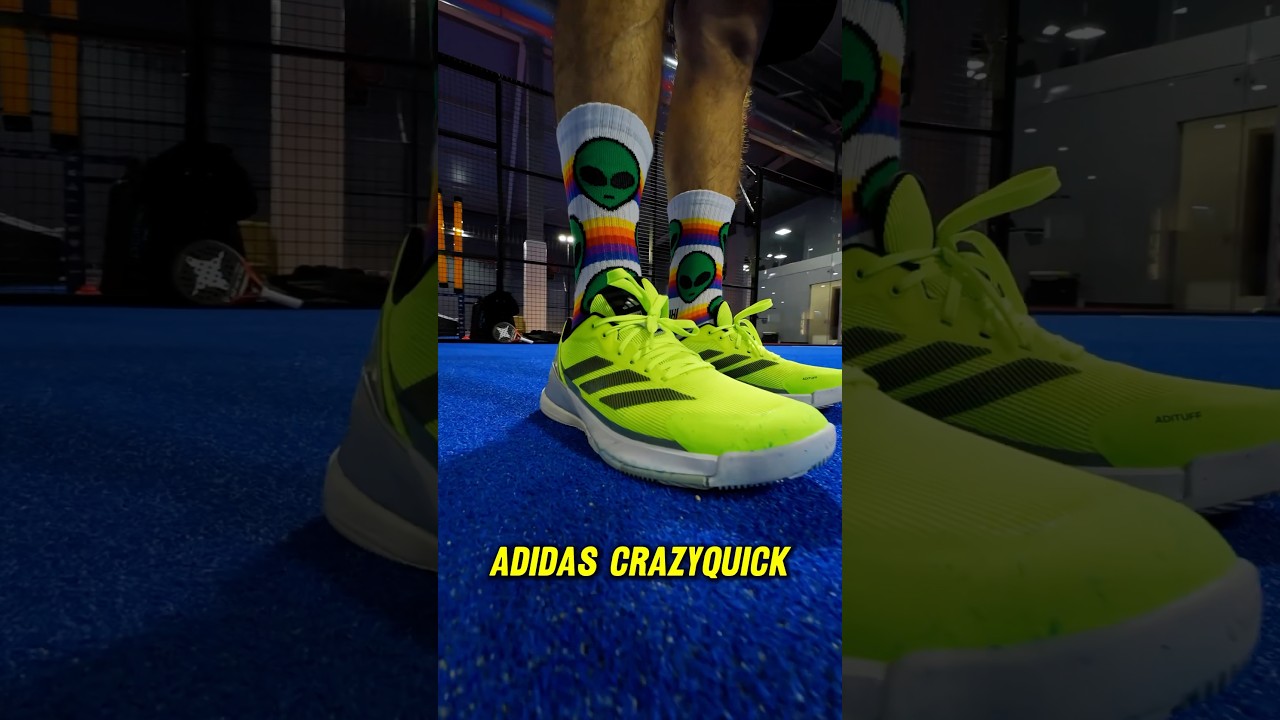 Adidas CRAZYQUICK... the first Adidas padel shoe! #padel #adidas #sports #review
