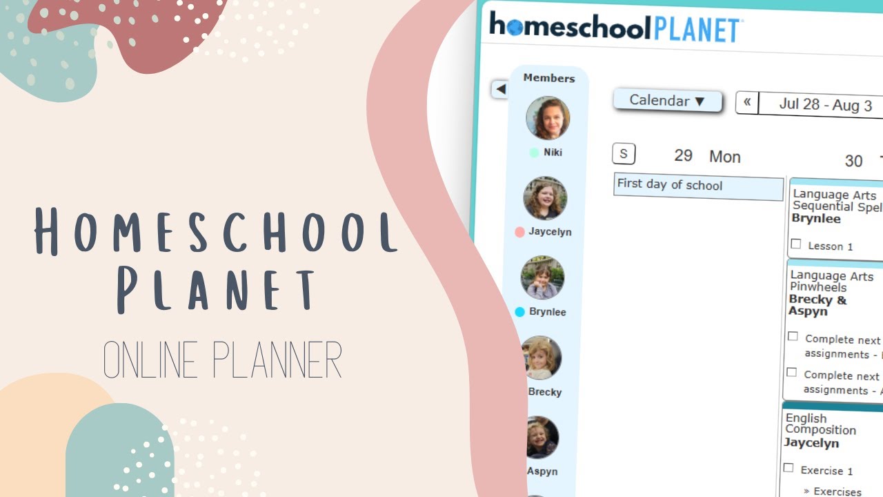 Homeschool Planet Online Planner | My New Favorite Homeschool Tool