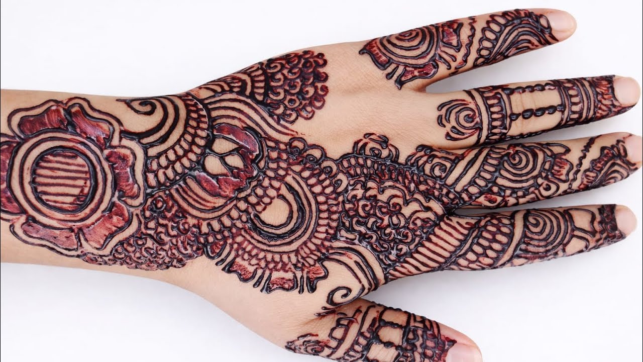 New Ramadan Eid Special Mehndi Design 2026 || Easy Back Side Henna || #2026#ramadan #eid