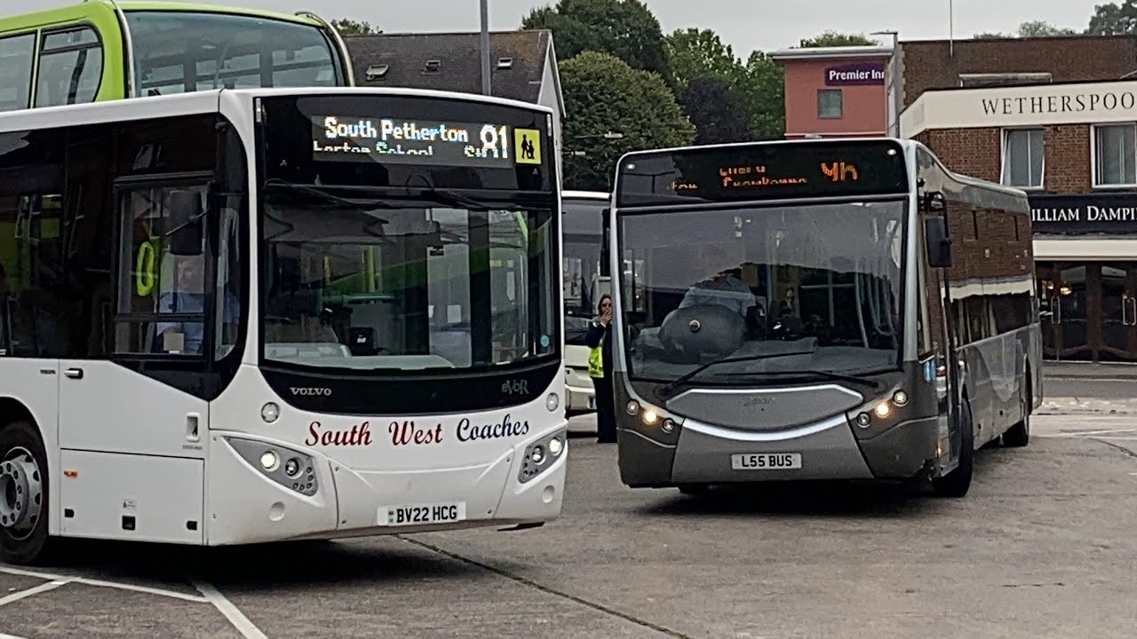 Bus Spotting at Yeovil Bus Station 5/8/24