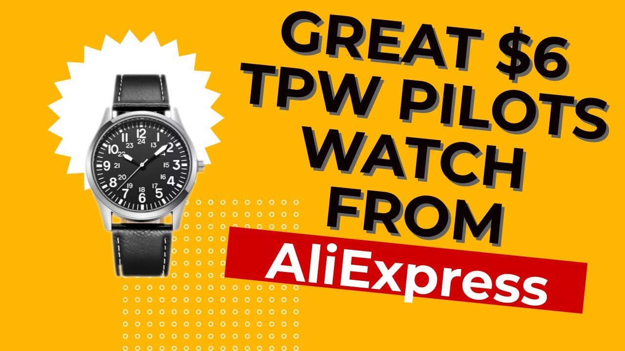 TPW Pilots Watch Review. A must for your budget watch collection.