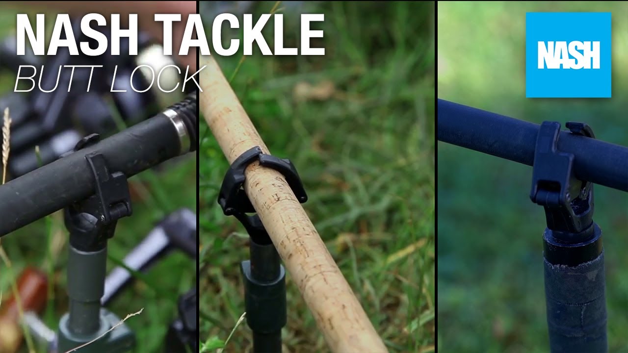 BUTT LOCK Nash Tackle - Un support de cannes arri&egrave;re unique