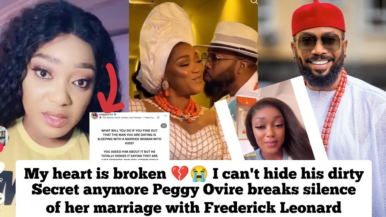 💔 I can't hide his dirty secret anymore! Peggy Ovire finally breaks silence about her marriage