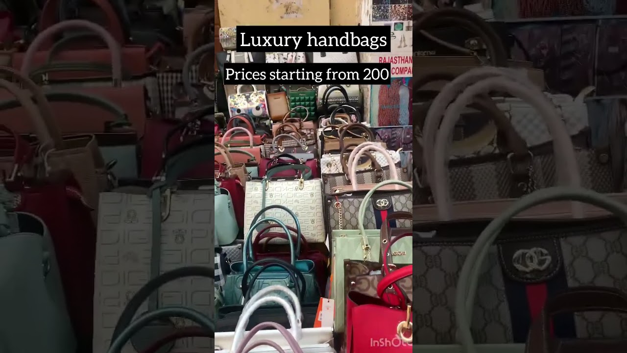 Must visit shopping street in Chennai for Bags #bagcollections #chennai #shopping #streetshopping