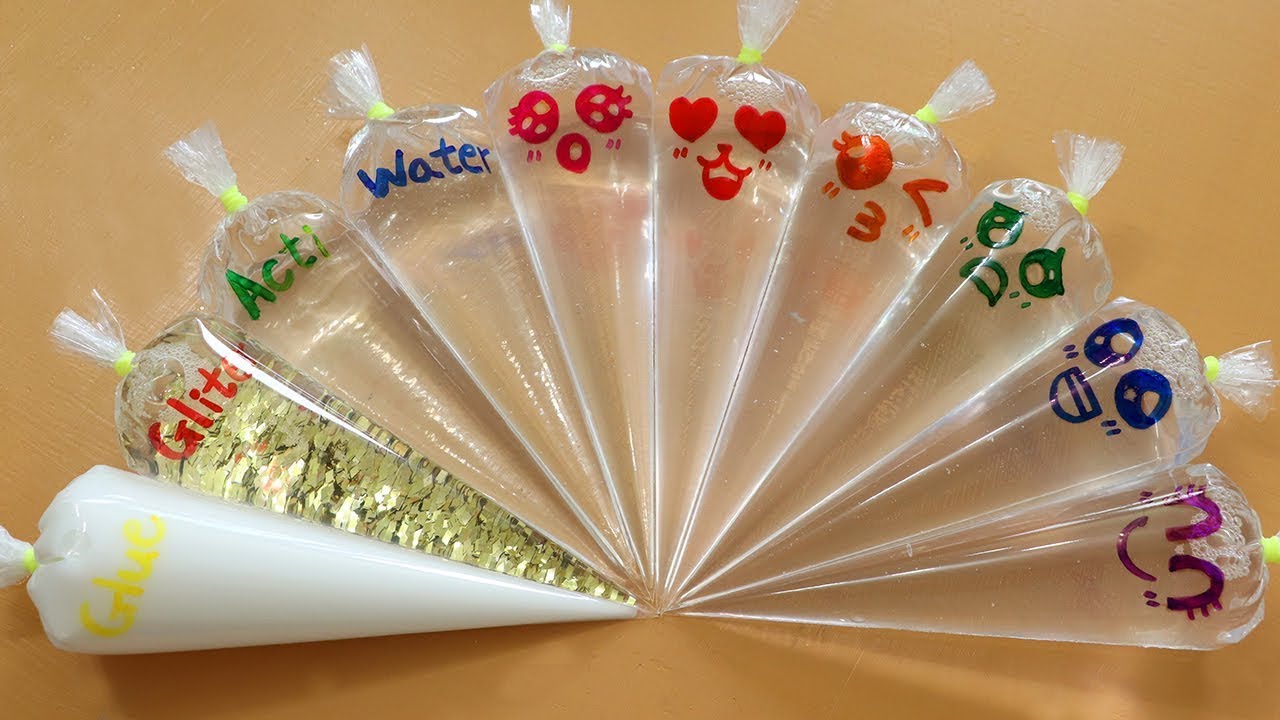 Making Slime with Piping Bags! Most Satisfying Slime Video★ASMR★#ASMR #PipingBags