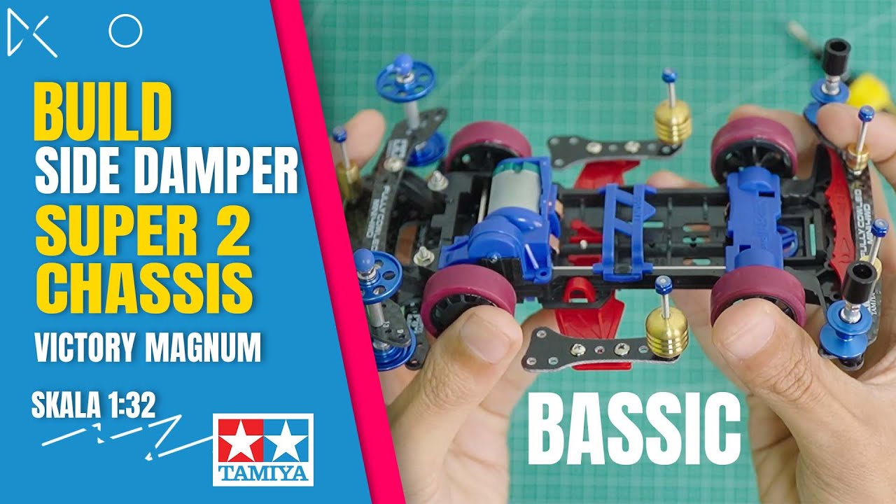 SETTINGAN BMAX/SIDE DAMPER SUPER 2 PATCH 1.2 2024 - VICTORY MAGNUM || TAMIYA 【ミニ四駆】MINI 4WD
