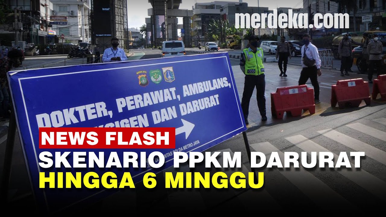 Menkeu Sri Mulyani Siapkan Skenario Perpanjang PPKM Darurat Hingga 6 Minggu