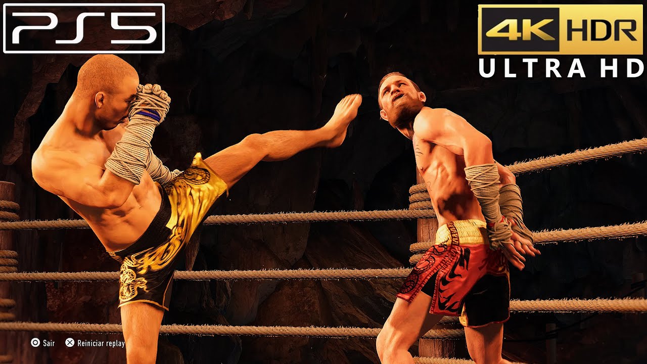 UFC 4 (PS5) 4K HDR Gameplay | José Aldo x Conor McGregor (Octógono Muay Thai)