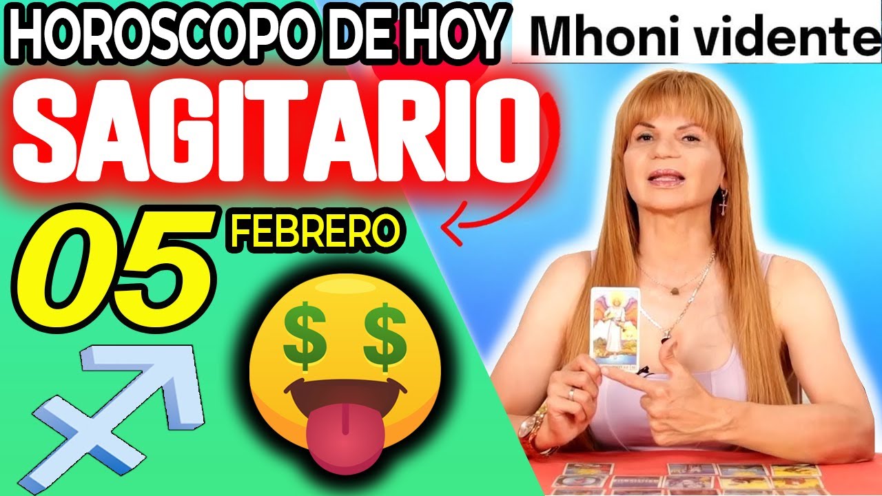 SAGITARIO ♐🤑VAS A SER RICO🤑💵 Horóscopo De Hoy 5 De Febrero 2026 | Mhoni Vidente