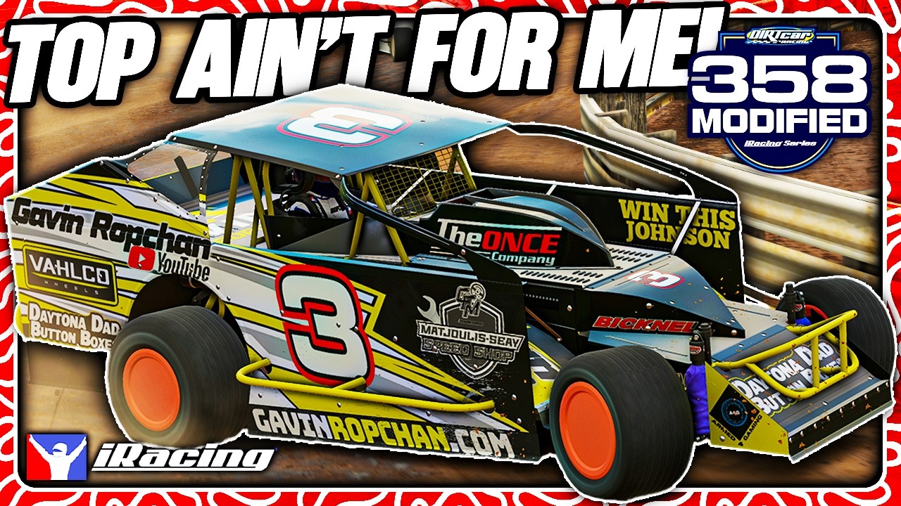 358 Modified на Lincoln Speedway | iRacing Dirt