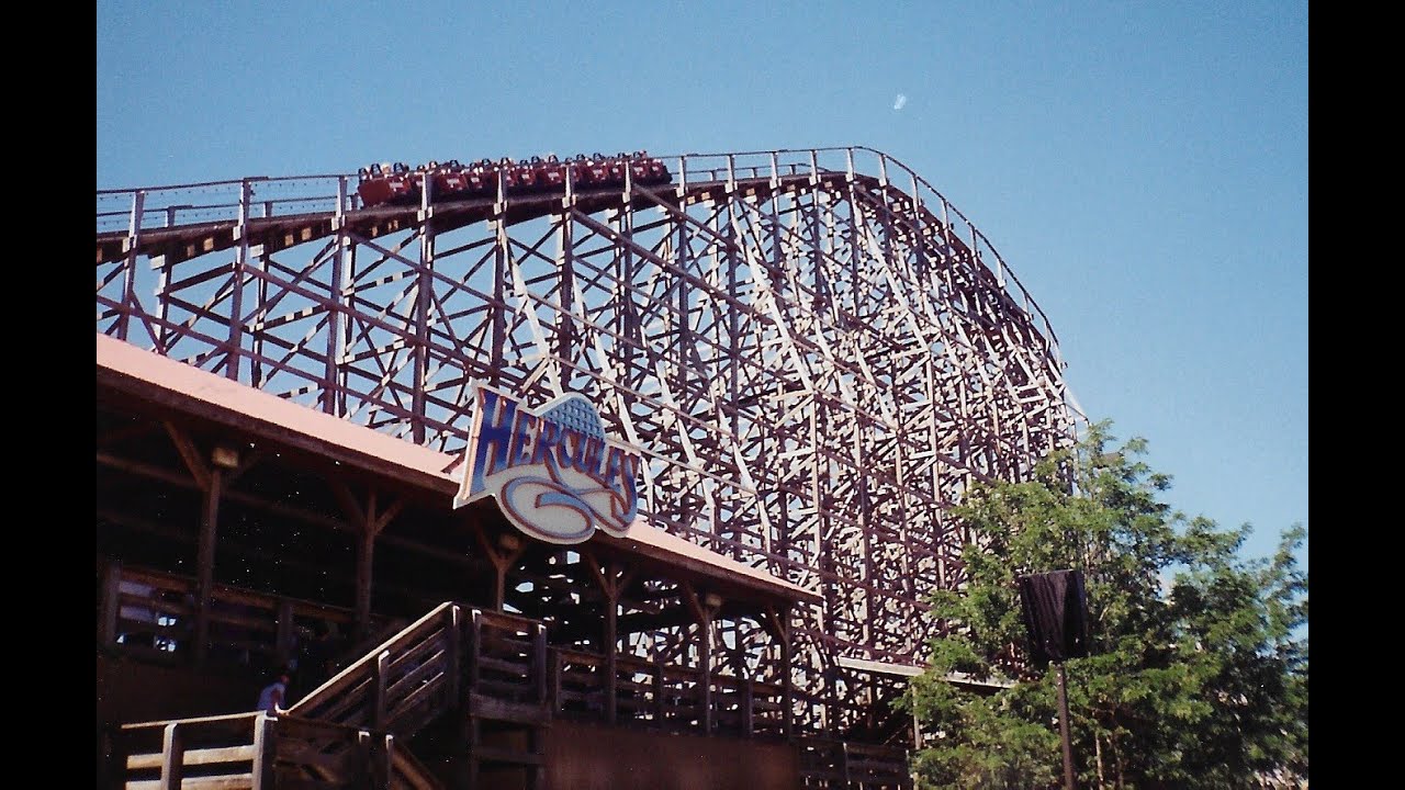 Hercules at Dorney Park off ride and POV