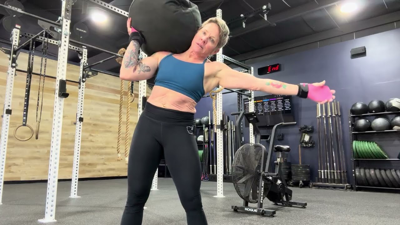 Tuesday metcon sandbag