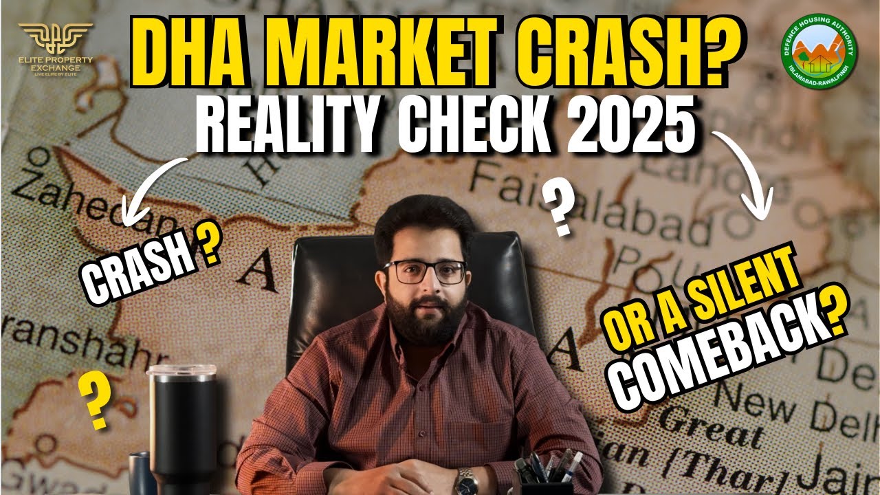 DHA Market Crash? Reality Check 2025 by Arham Khan | Elite Property Exchange. #dha #eliteproperty
