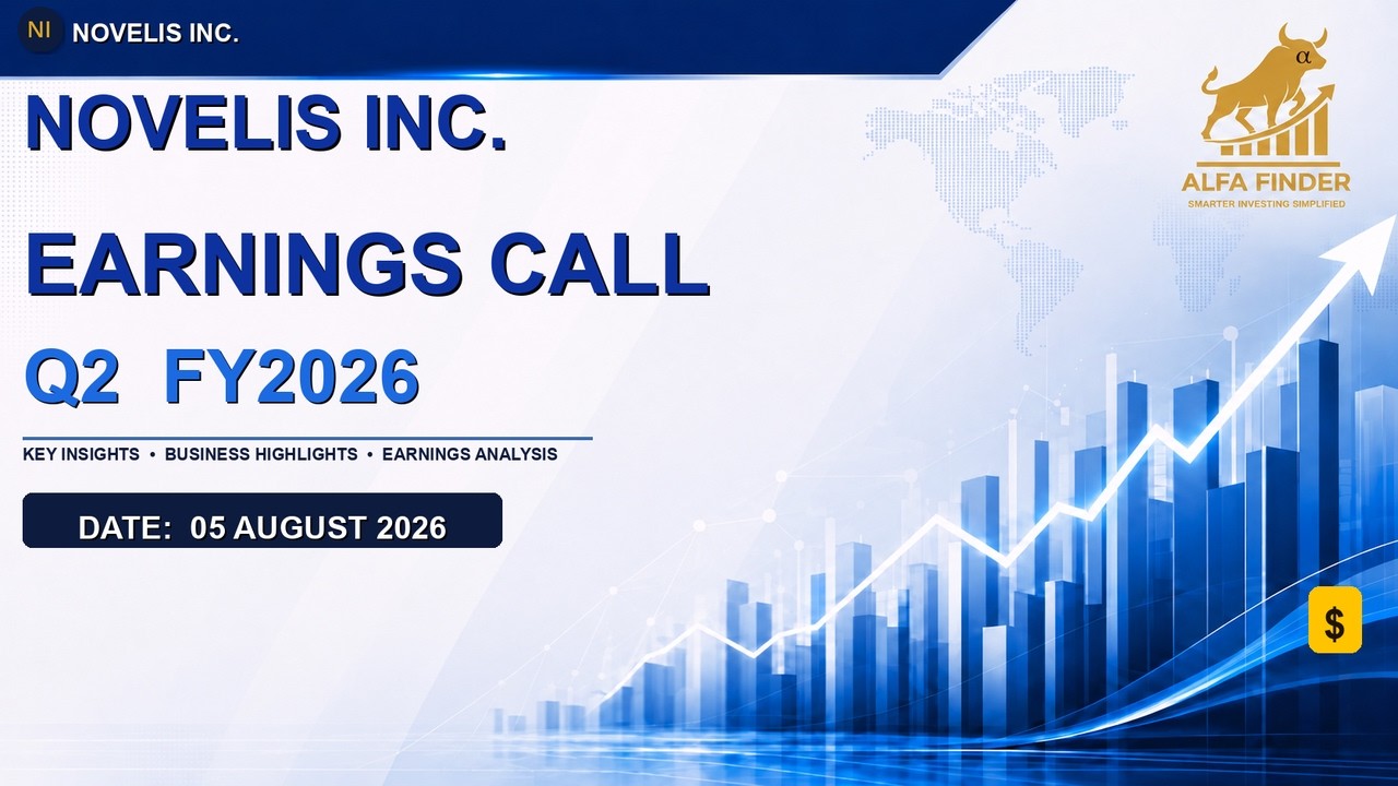 Novelis Inc. Q2 FY26 Earnings Call | Full Recording |