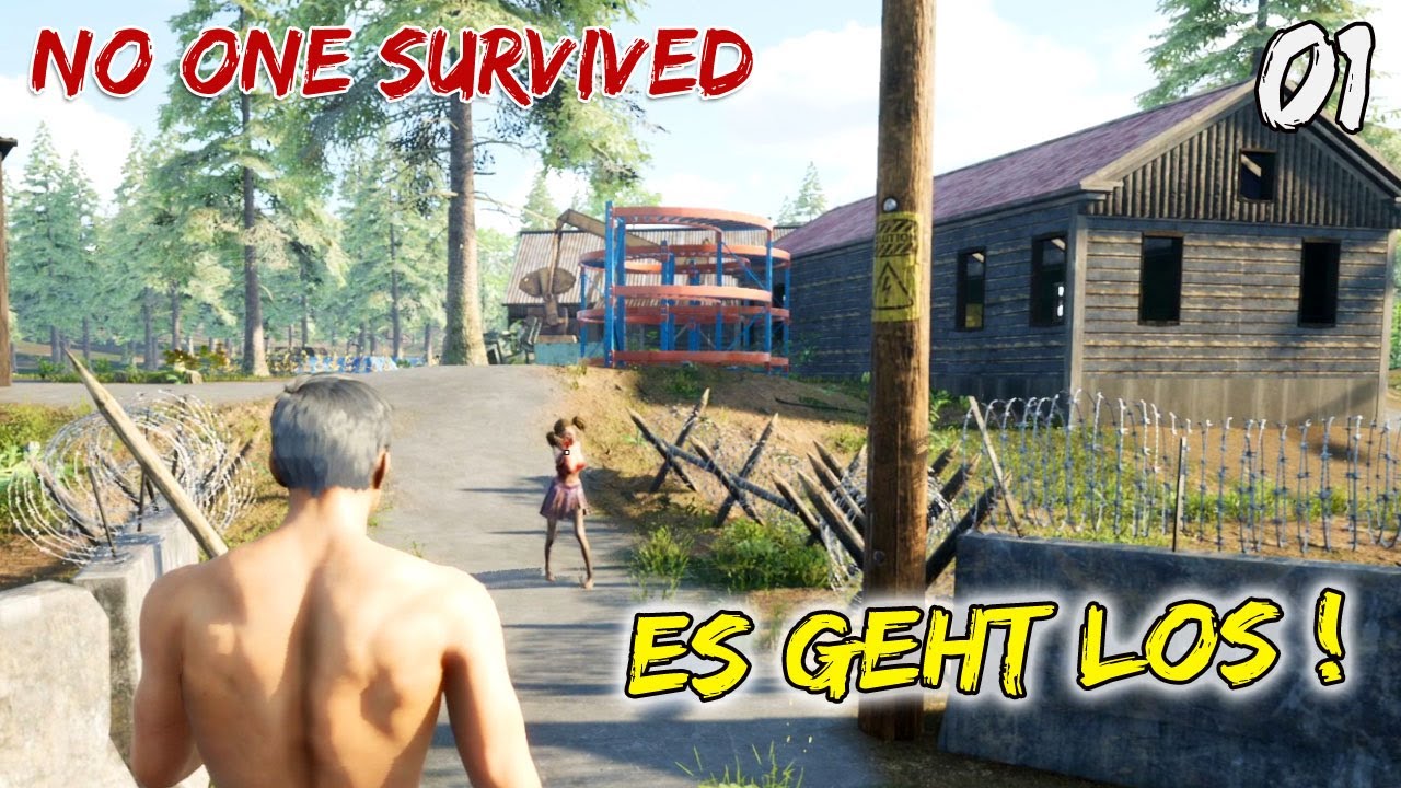 No One Survived #01 Zombie Survival in der Alpha Version | Deutsch Lets Play Gameplay