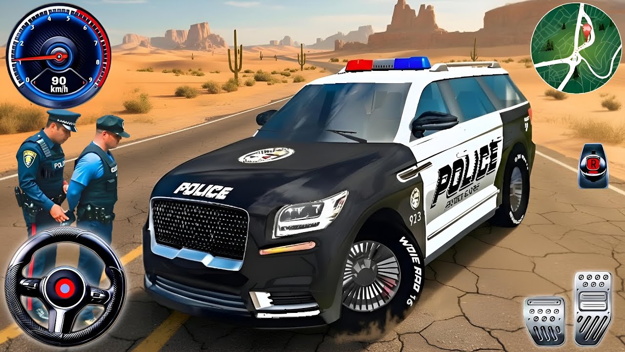 Police Car Chase Simulator 2026 - Extreme Highway Patrol Chase 3D - Android GamePlay
