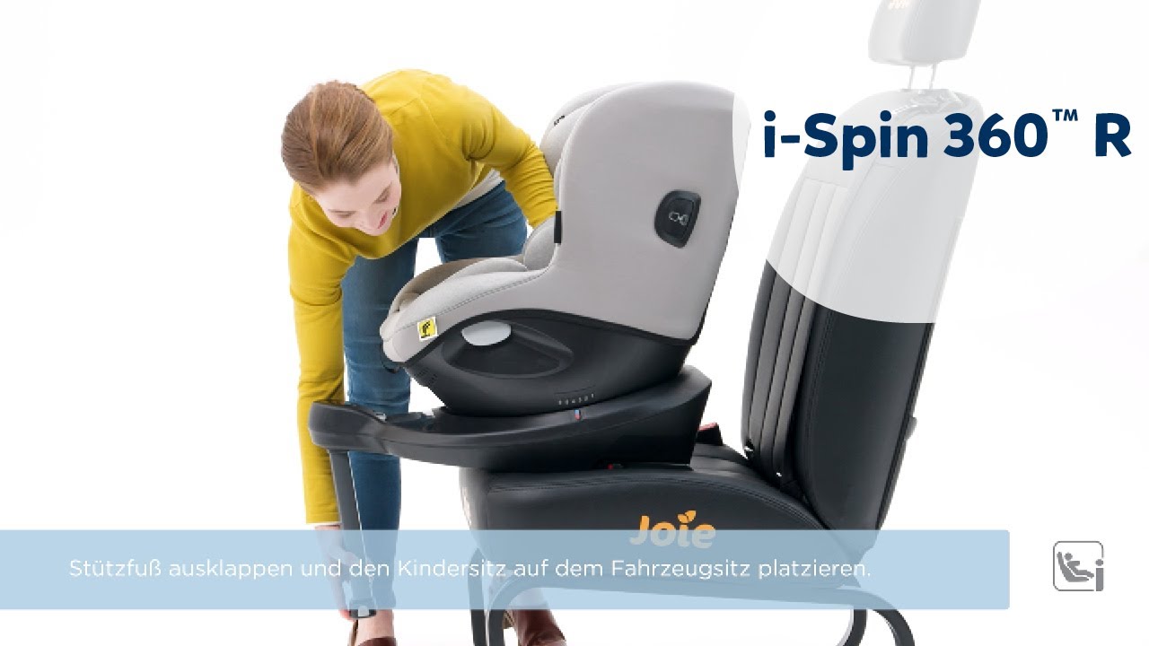 How To | So installierst du den Joie i-Spin 360 R in deinem Fahrzeug