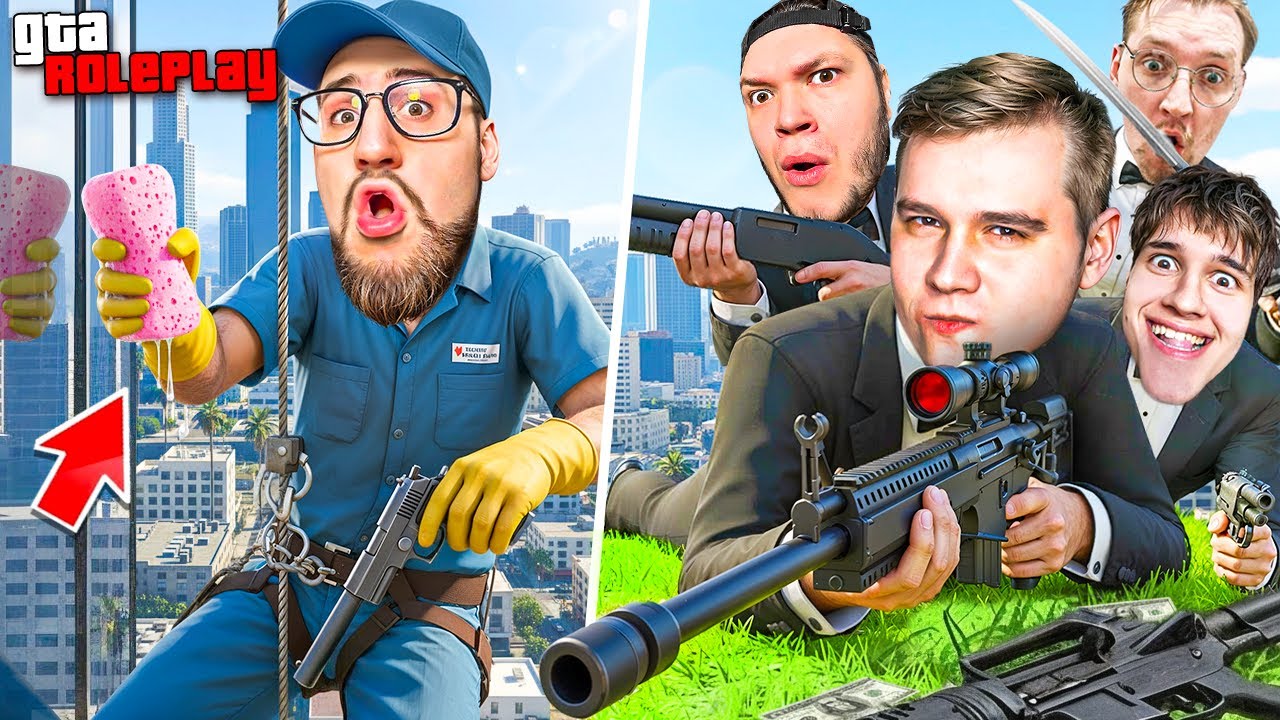 1 ШАНС НА МИЛЛИОН что ЭТО СРАБОТАЕТ и ЭТО СРАБОТАЛО АХАХА! ОХОТА ДРУГ на ДРУГА В ГОРОДЕ! (GTA 5 RP)