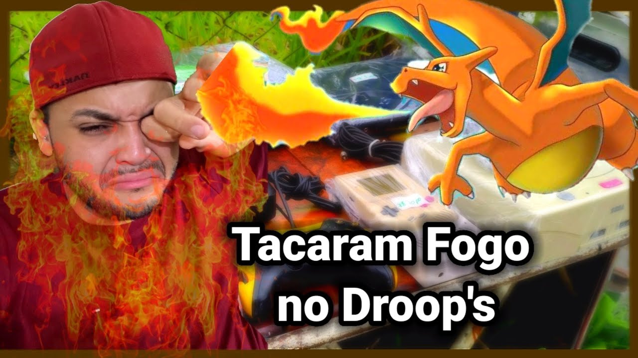 TACARAM FOGO EM MIM | TESTE DA CAÇADA GAMER NA FEIRA DO ROLO // Droop's Games