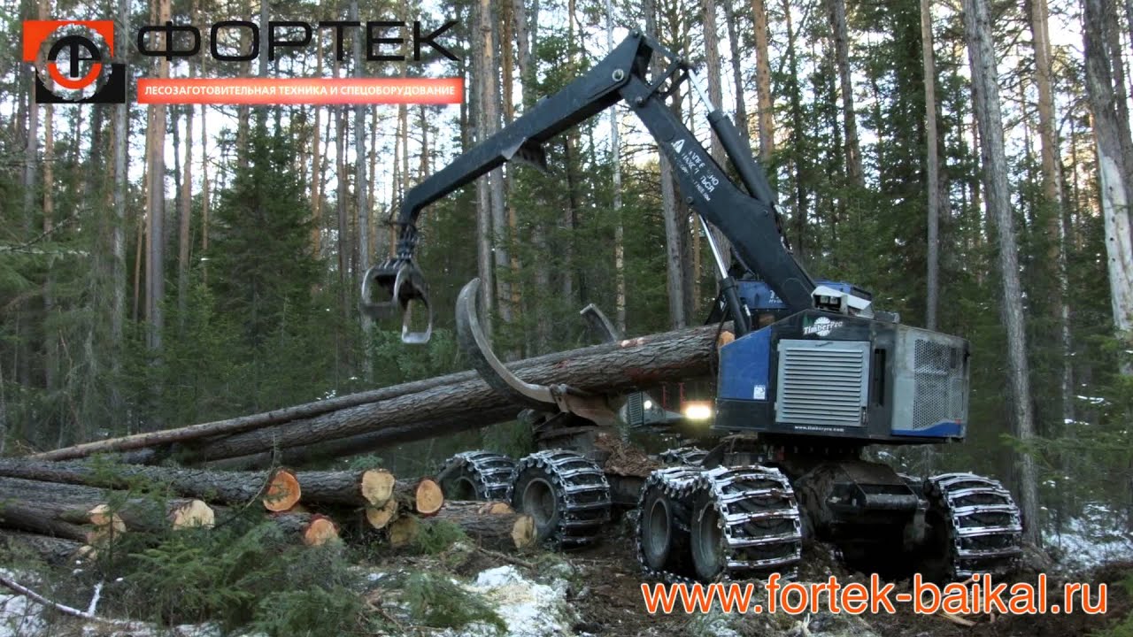 TimberPro валочный комплекс в Иркутской области