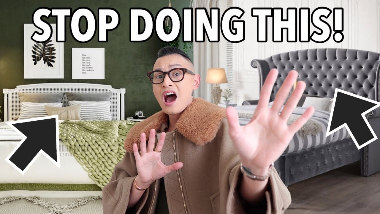 STOP DOING THIS TO YOUR BEDROOM! | THE WORST BEDROOM DESIGN MISTAKES