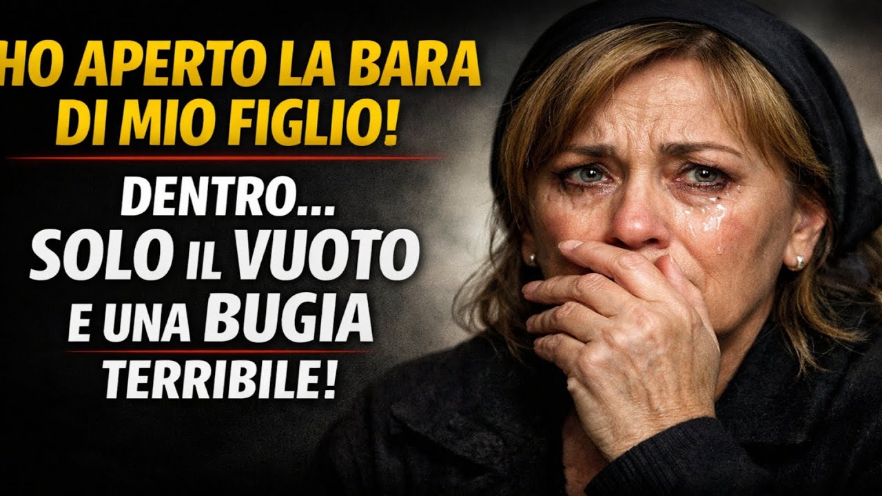 Ho aperto la bara di mio figlio soldato. Dentro, il vuoto e una verità sconvolgente.