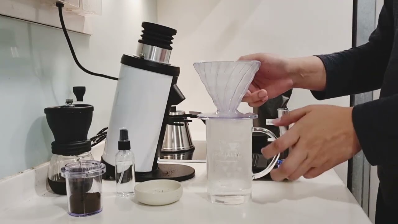 Turin DF64 Single Dose Grinder: How I dial my beans for filtered coffee