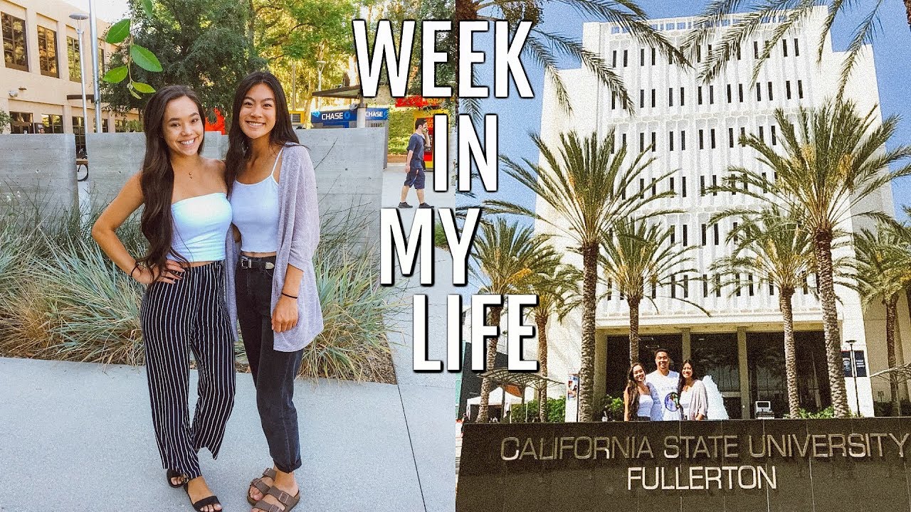 College Week in my Life: First Week of School