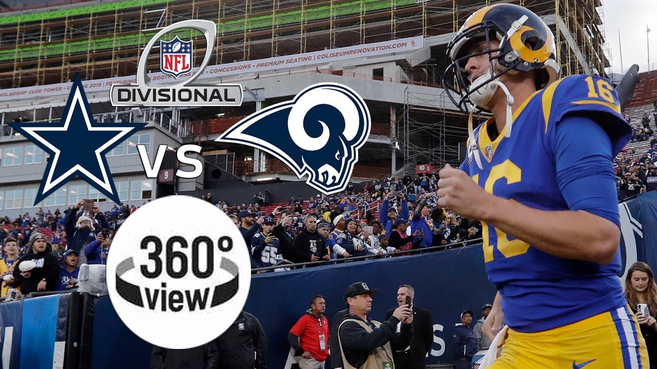 Cowboys vs. Rams Divisional Round All-Access in 360&ordm; | 2018 NFL Playoffs