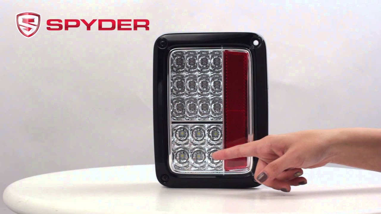 Spyder Auto Product Showcase: 07-13 Jeep Wrangler LED Tail Light
