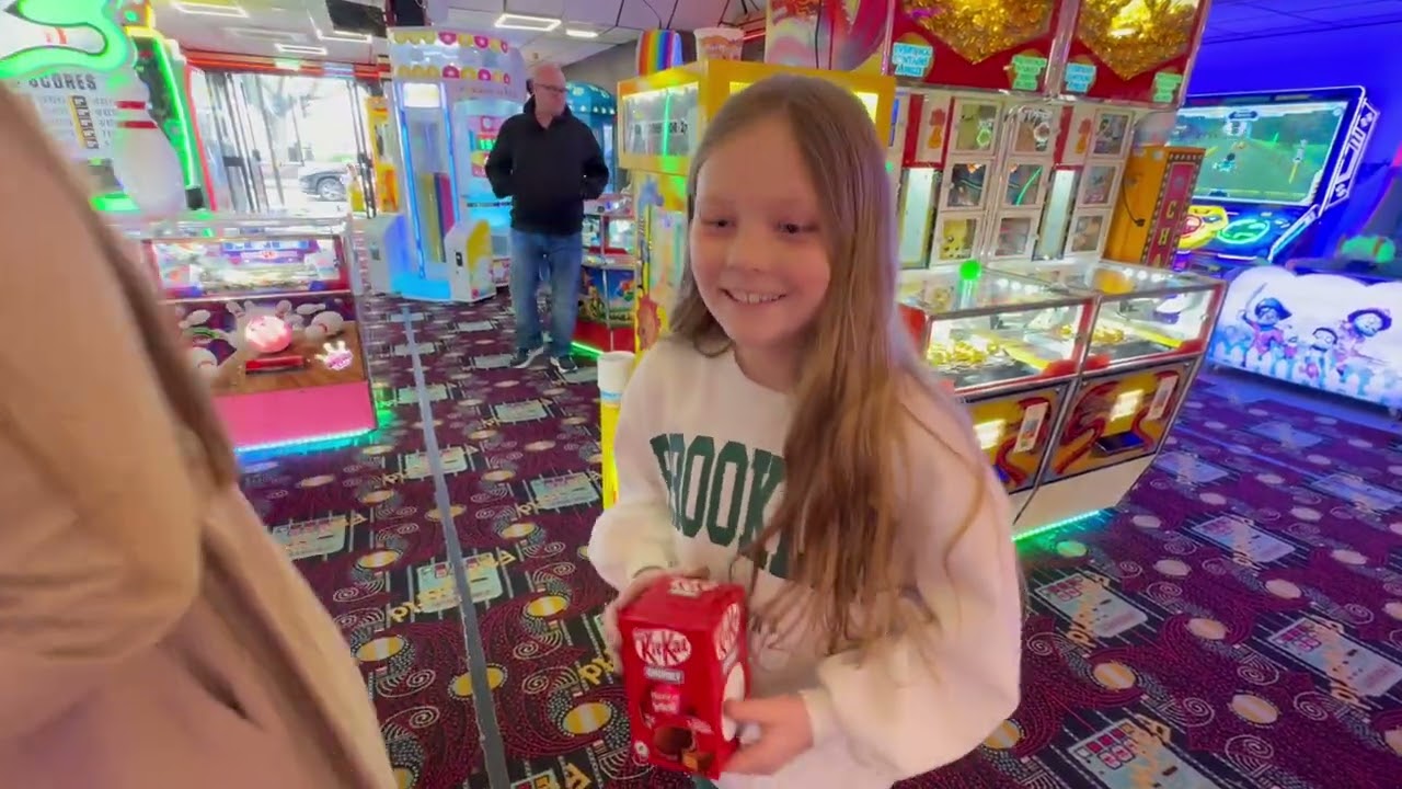 Big WINS at The Penny Arcades. Family Day Out